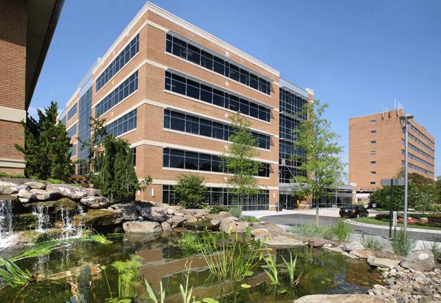 exterior of Sibley Memorial Hospital